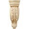 Ekena Millwork 3"W x 7 3/4"D x 10"H Small Hudson Acanthus Wood Corbel, Maple CORW03X08X10HDMA - alternate 4